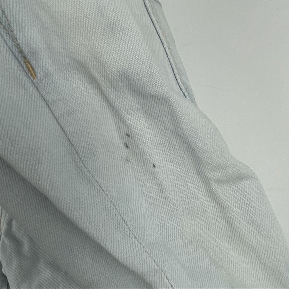 American Eagle Light Wash Cropped Wide Leg Jeans - Picture 7 of 13